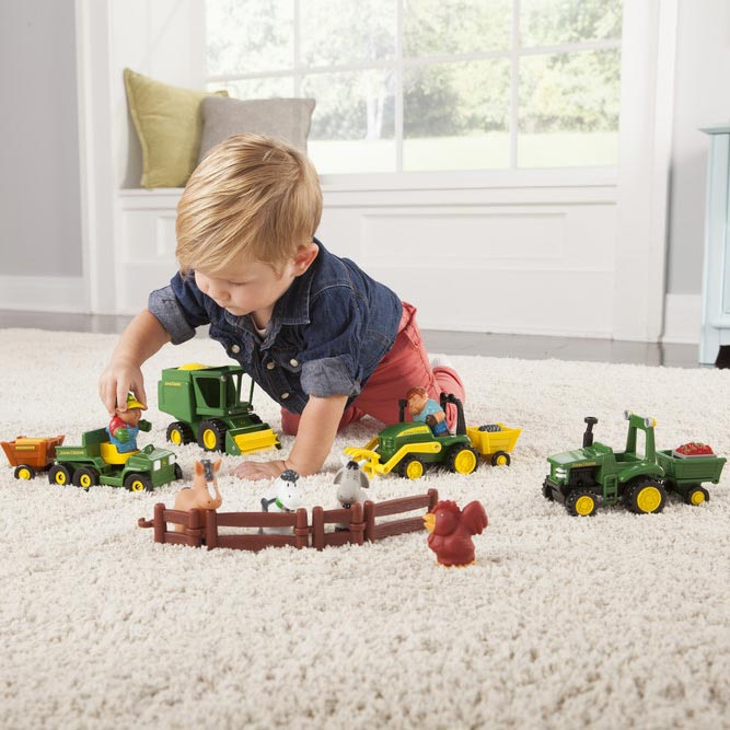 John Deere Fun on the Farm Vehicle Set