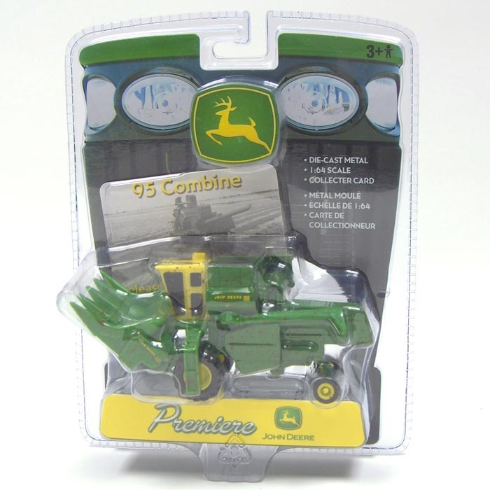 1/64 John Deere 95 Combine, ERTL Premiere Series #7 Chase Muddy Version