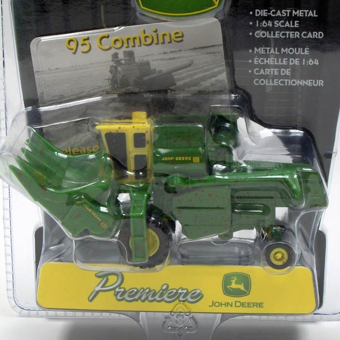 1/64 John Deere 95 Combine, ERTL Premiere Series #7 Chase Muddy Version
