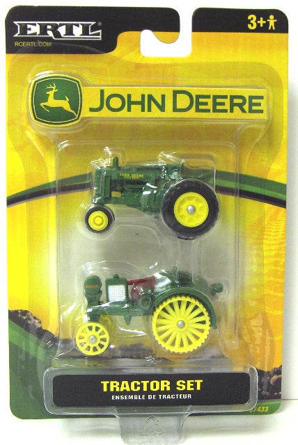 1/64 John Deere Value Set with Waterloo Boy & Two Cylinder Tractor (No Model Numbers)