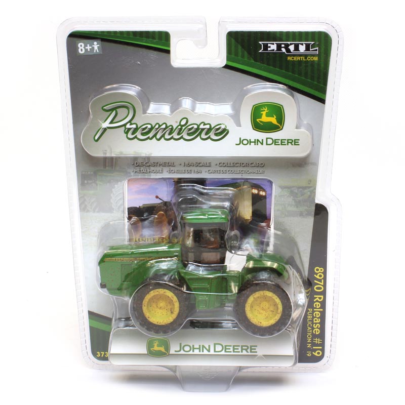 1/64 John Deere 8970 Tractor with Duals, ERTL Premiere Series #19, Muddy Version