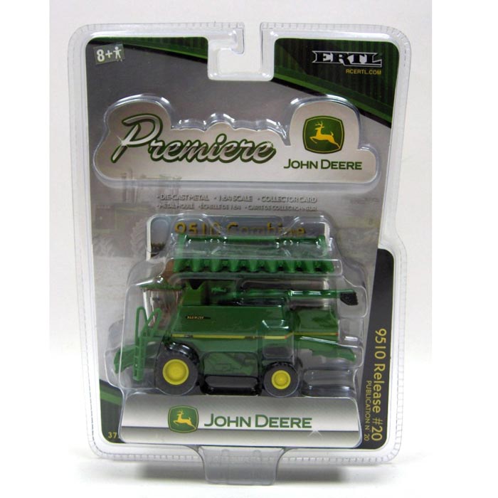 1/87 John Deere 9510 Combine with Head, ERTL Premiere Series #20