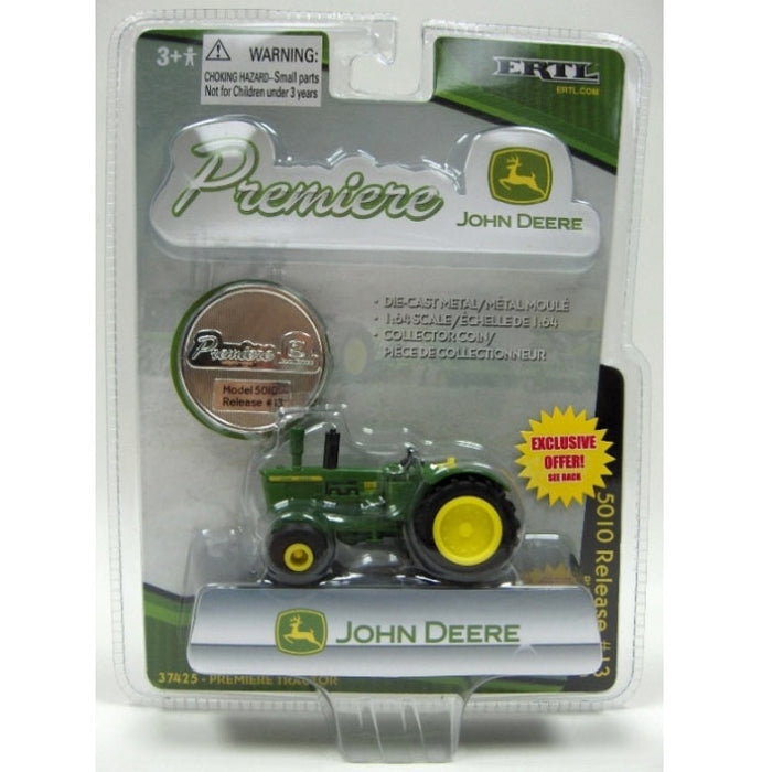 1/64 John Deere 5010, ERTL Premiere Series #13 (Includes Medallion)