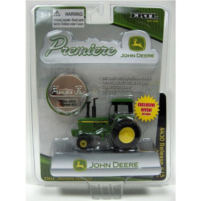 1/64 John Deere 4430 with Medallion, #15 in 2nd ERTL Premiere Series