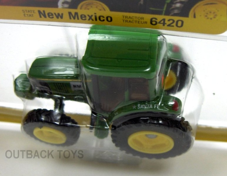Capitol Edition ~ 1/64 John Deere 6420, ERTL State Tractor Series #3: New Mexico