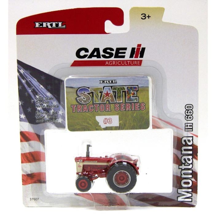 1/64 Case IH 660 Tractor, #3 STATES  SERIES (MONTANA)