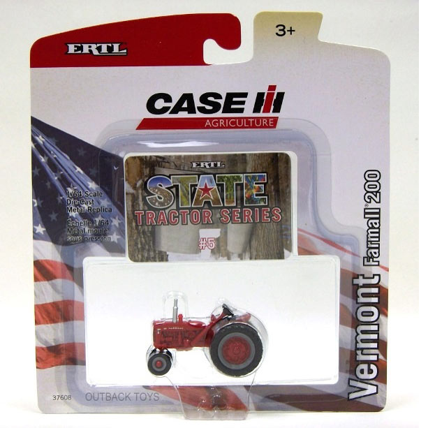 1/64 Farmall 200 Tractor, #5 ERTL State Tractor Series, Vermont