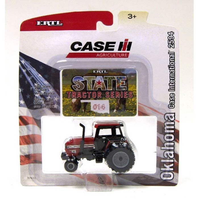 1/64 Case IH 2594, ERTL State Tractor Series #14, Oklahoma