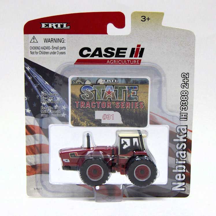 1/64 IH 3388 2+2, State Tractor Series #31, Nebraska by ERTL