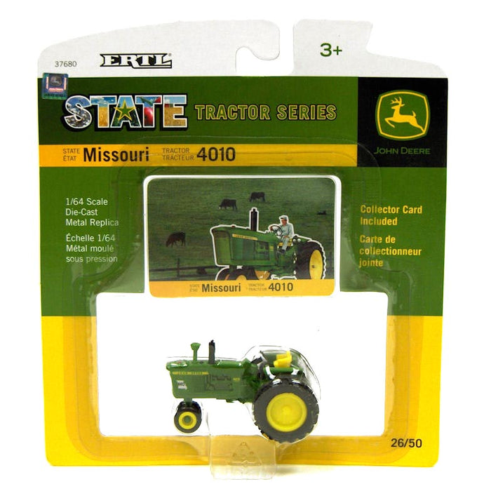 1/64 John Deere 4010, ERTL State Tractor Series #26: Missouri