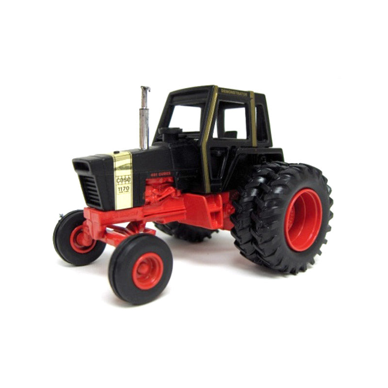 1/43 Case 1170 Black Knight Demo Tractor with Duals by ERTL, Collector Edition