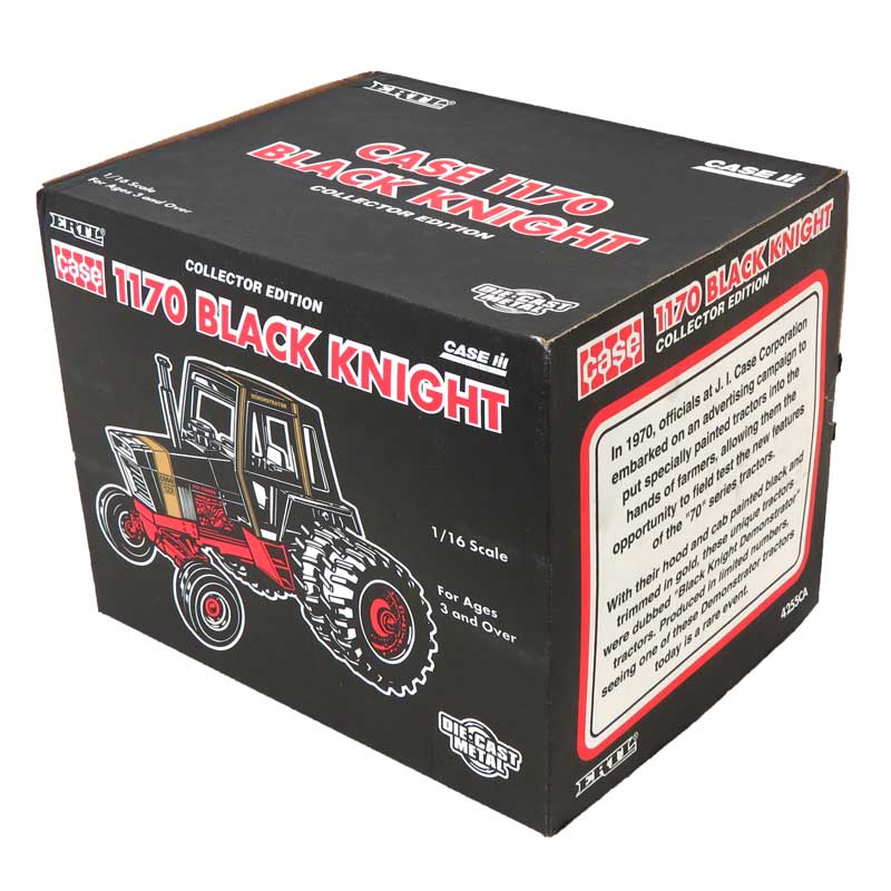 1/16 Case 1170 Black Knight with Duals, Collectors Edition by ERTL