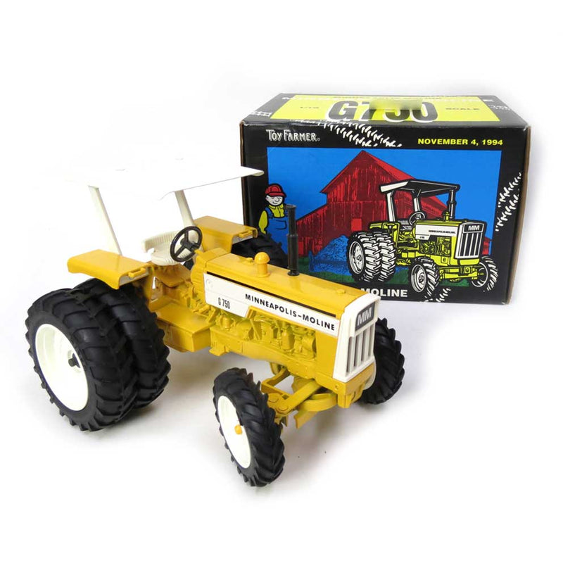 1/16 Minneapolis Moline G-750 Tractor with Rear Duals, ROPS & MFD, 1994 National Farm Toy Show