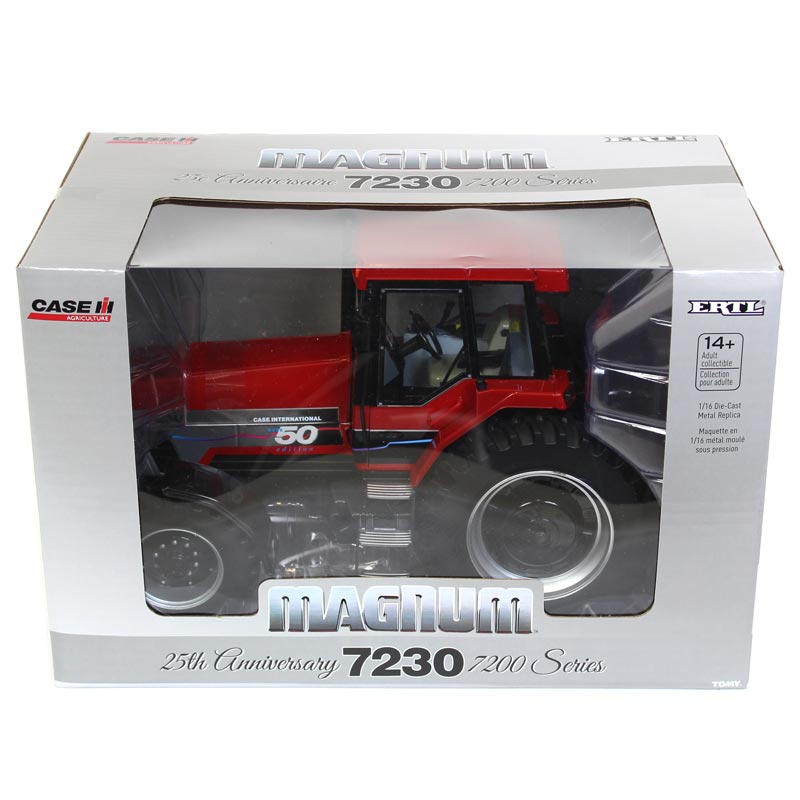 Chase Unit ~ 1/16 Case IH Magnum 7230 Tractor w/ Mark 50 Decals & MFD, 7200 Series 25th Anniv. by ERTL