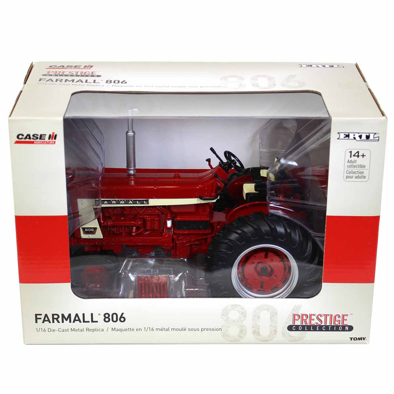 1/16 IH Farmall 806 Tractor with Narrow Front, ERTL Prestige Collection