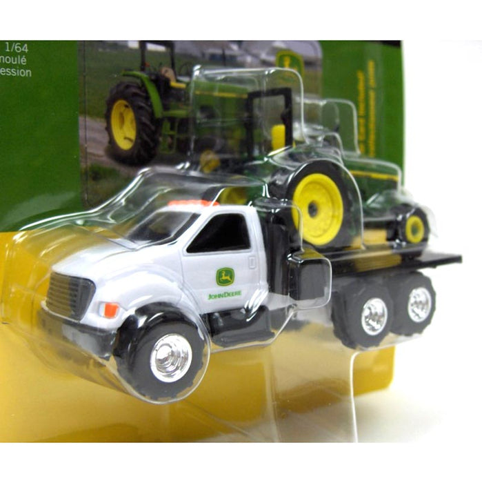 1/64 John Deere Dealership Flatbed with 6410 Tractor