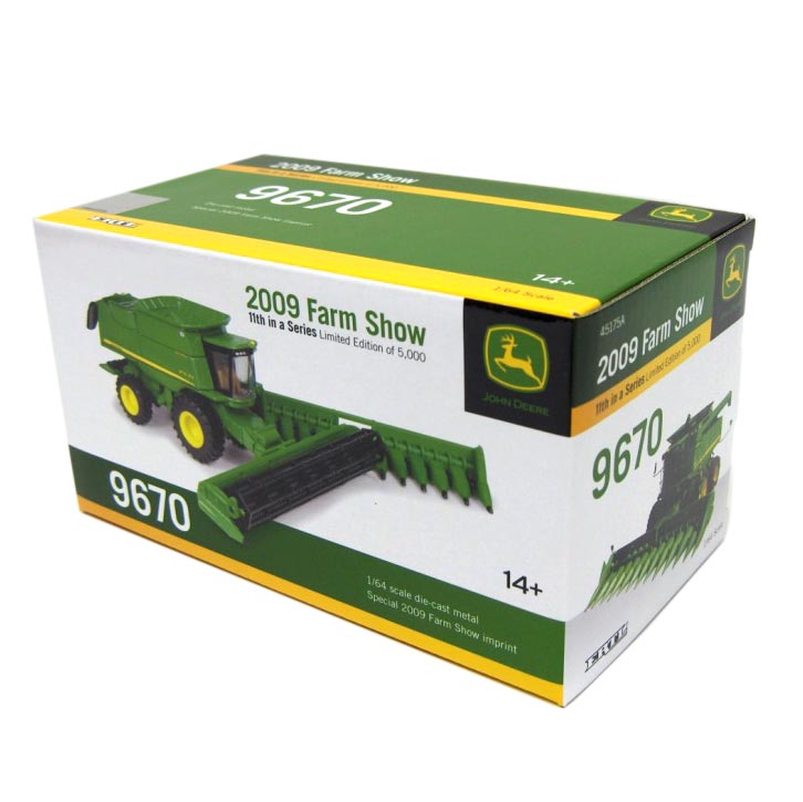 1/64 John Deere 9770 STS Combine by ERTL, 2009 Farm Show