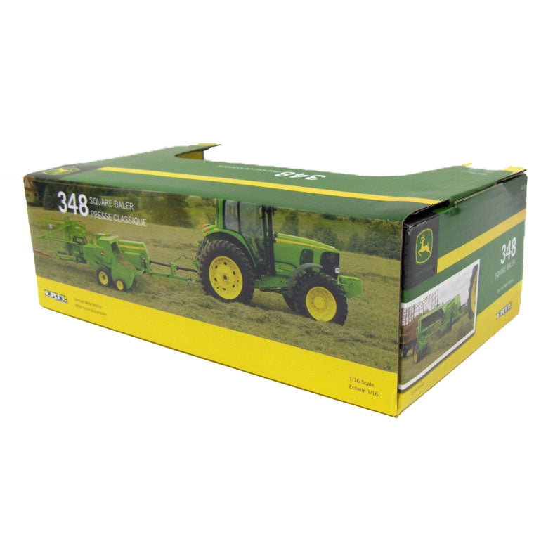 1/16 John Deere 348 Small Square Baler with Bales by ERTL