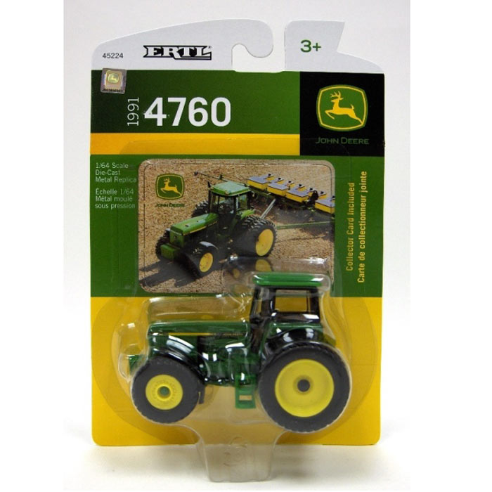 (B&D) 1/64 John Deere 4760 with Rear Duals & MFD by ERTL - No Box