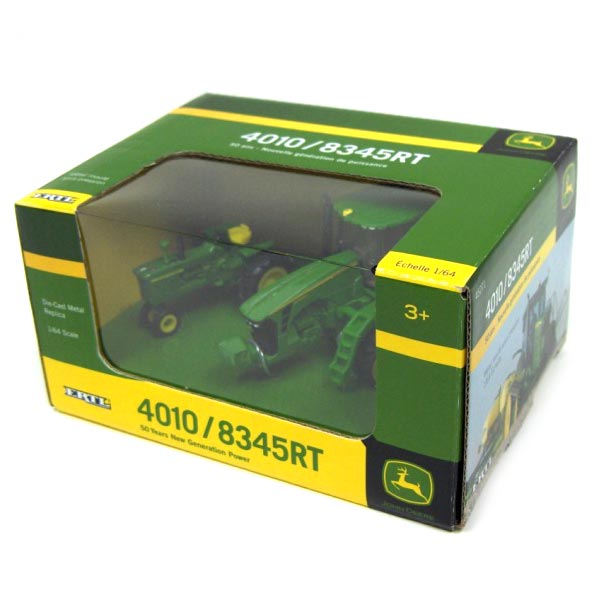 1/64 John Deere 4010 & 8345T Set, 50 Years New Generation Power