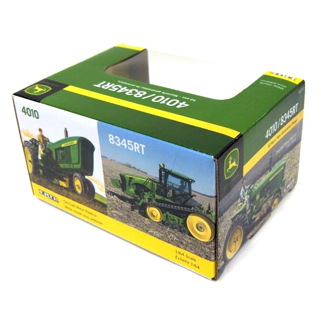 1/64 John Deere 4010 & 8345T Set, 50 Years New Generation Power