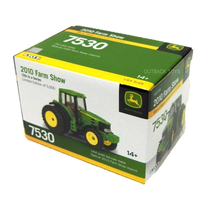 1/64 John Deere 7530 with Duals, 2010 Farm Show Limited Edition
