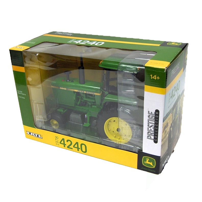 1/16 John Deere 4240 Tractor with Cab, ERTL Prestige Collection