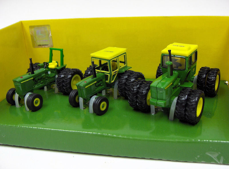 1/64 John Deere 4320, 4620, 7020 3 Piece 40th Anniversary Set