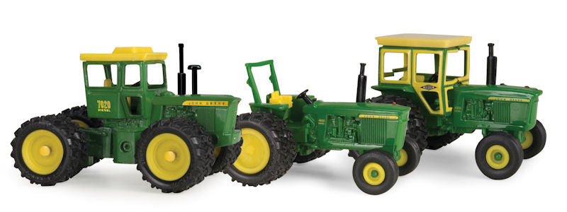 1/64 John Deere 4320, 4620, 7020 3 Piece 40th Anniversary Set
