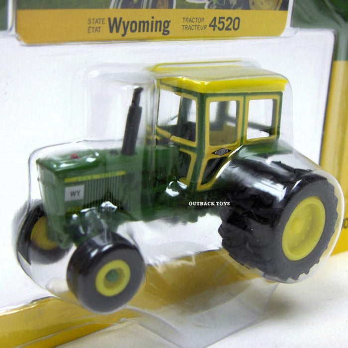 1/64 John Deere 4520 with Cab, ERTL State Tractor Series #36: Wyoming