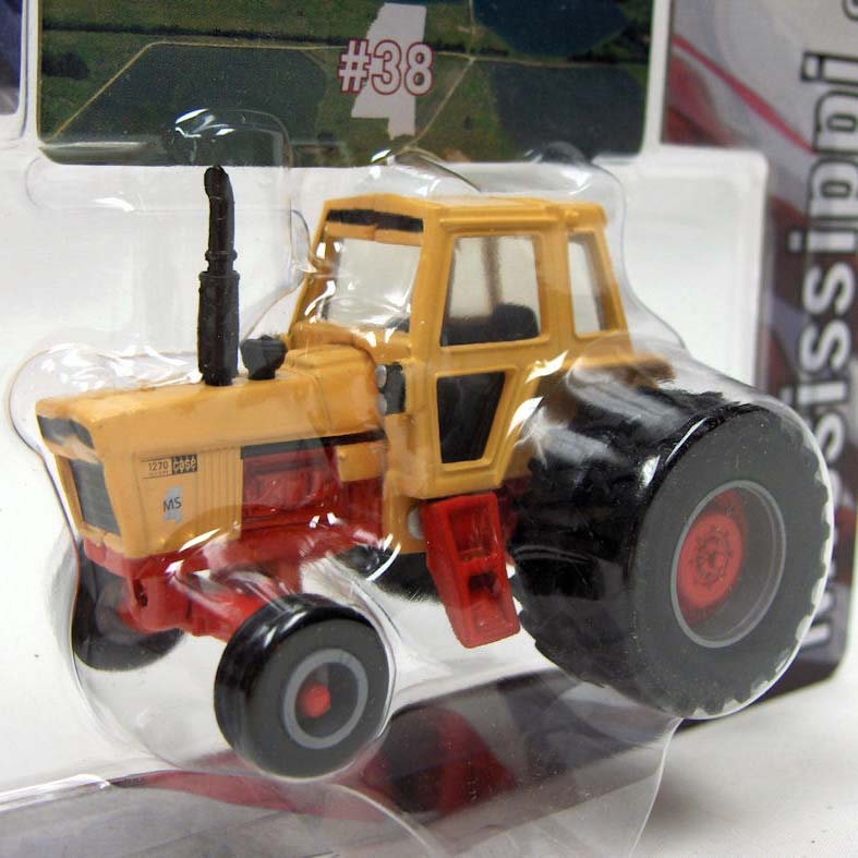 1/64 Case 1270 Cab, State Tractor Series #38, Mississippi by ERTL