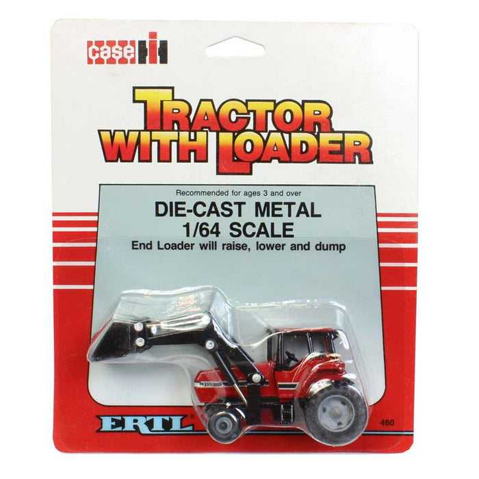 (B&D) 1/64 Case IH 7130 Magnum with Loader by ERTL - Damaged Box