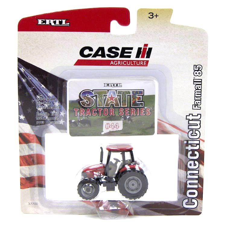 1/64 Farmall 85 Tractor, ERTL State Series #44: Connecticut