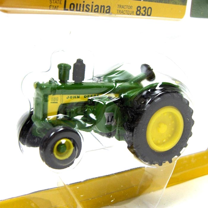 1/64 John Deere 830 Wide Front, ERTL State Tractor Series #49: Louisiana
