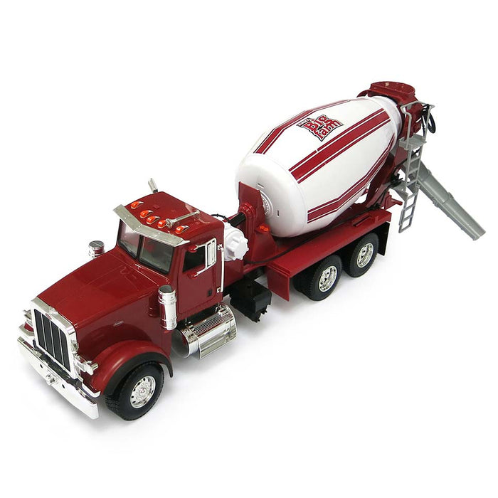 1/16 ERTL Big Farm Red Peterbilt 367 Truck with Cement Mixer