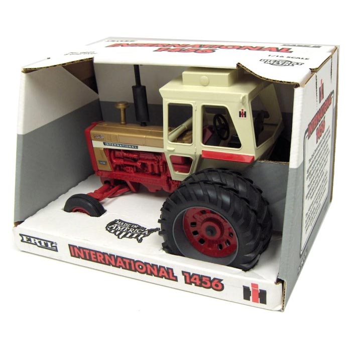 1/16 International Harvester Farmall 1456 Gold Demonstrator with Cab & Duals, #3 in Series by ERTL
