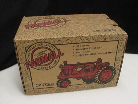 1/16 IH Farmall Red F-20, Iowa Welcome Center Limited Edition