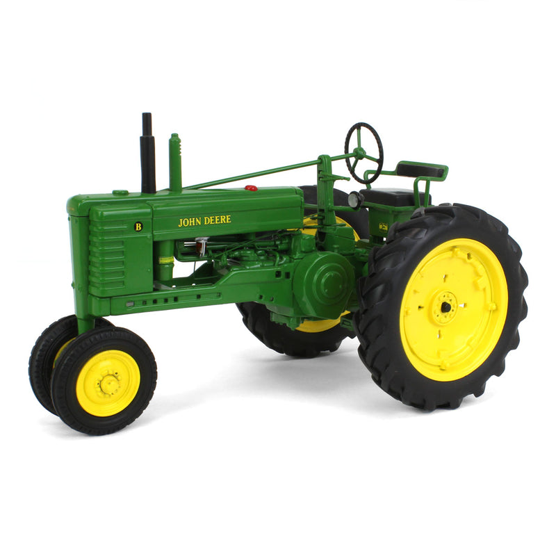 (B&D) 1/16 John Deere Styled B Tractor, ERTL Precision Series #12 - Displayed, Box Wear