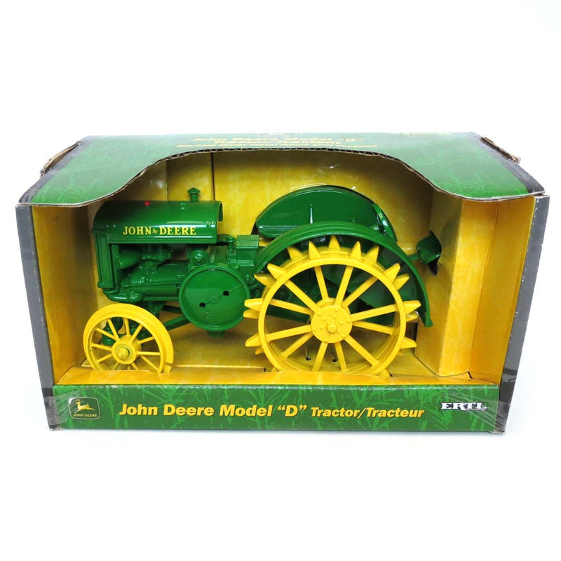 1/16 1926 John Deere D Unstyled Tractor on Steel Wheels by ERTL