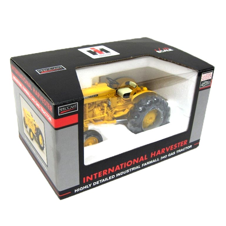 1/16 Industrial Farmall 340 Gas Tractor with Wide Front