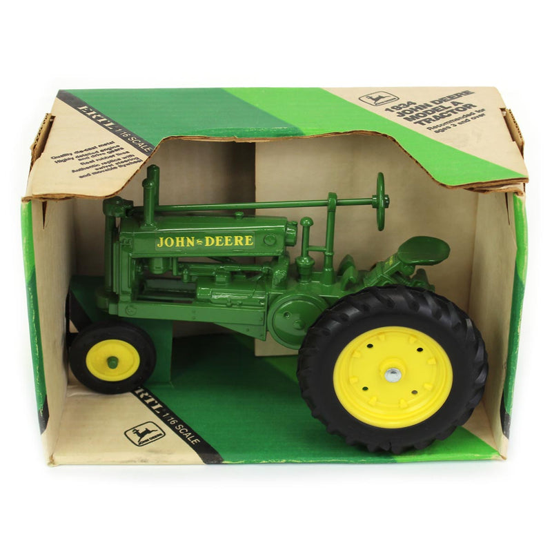 1/16 1934 John Deere A Unstyled Tractor with Narrow Front, Old Style Box by ERTL