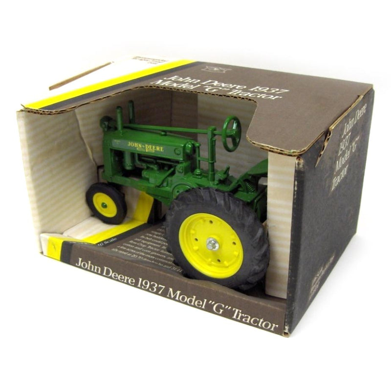 1/16 John Deere 1937 Model G Unstyled Narrow Front on Rubber Tires by ERTL