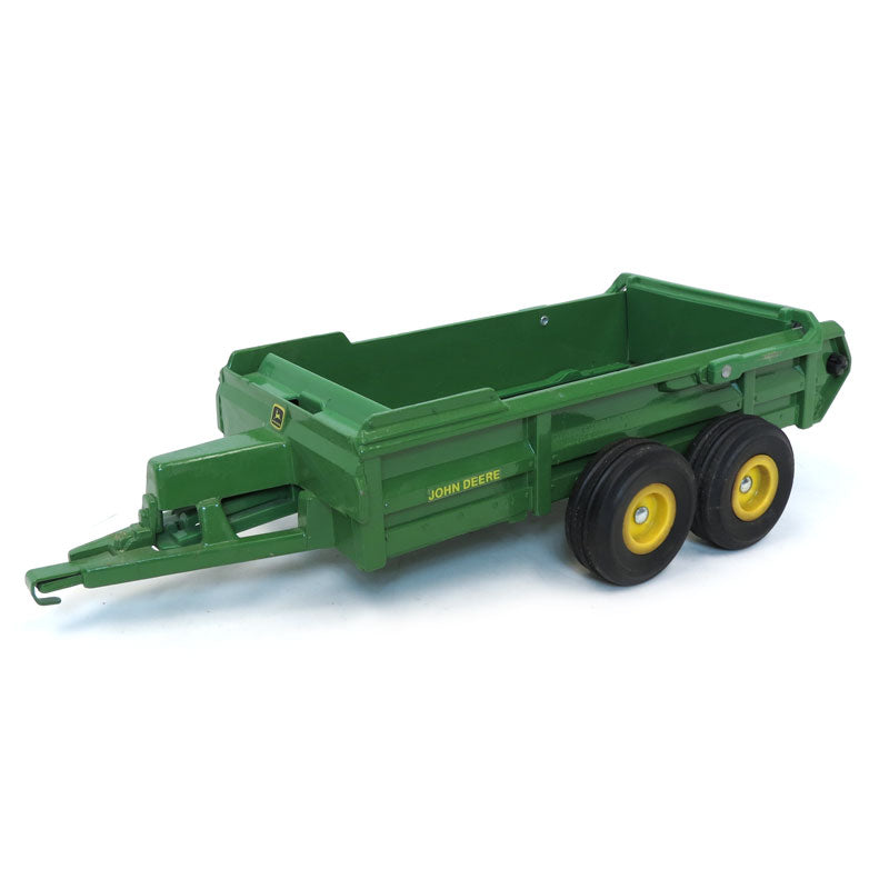 (B&D) 1/16 John Deere Hydra-Push Spreader - Paint Chips, Dirty, No Box