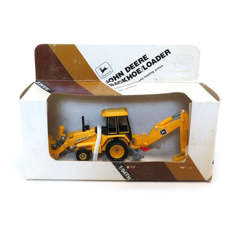 1/64 John Deere Backhoe Loader, Older Box by ERTL