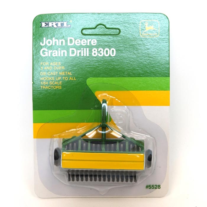 1/64 John Deere 8300 Grain Drill with Die-cast Frame by ERTL