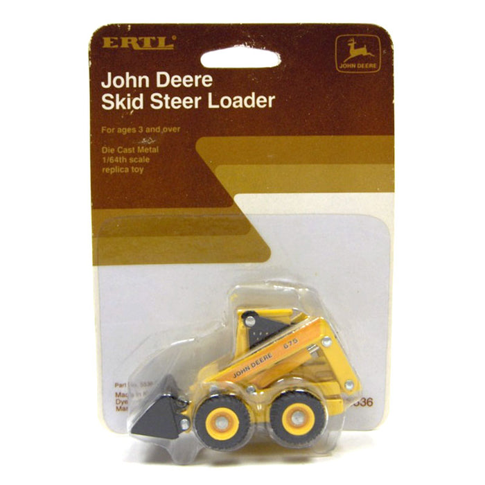 1/64 John Deere 675 Skid Steer Loader by ERTL