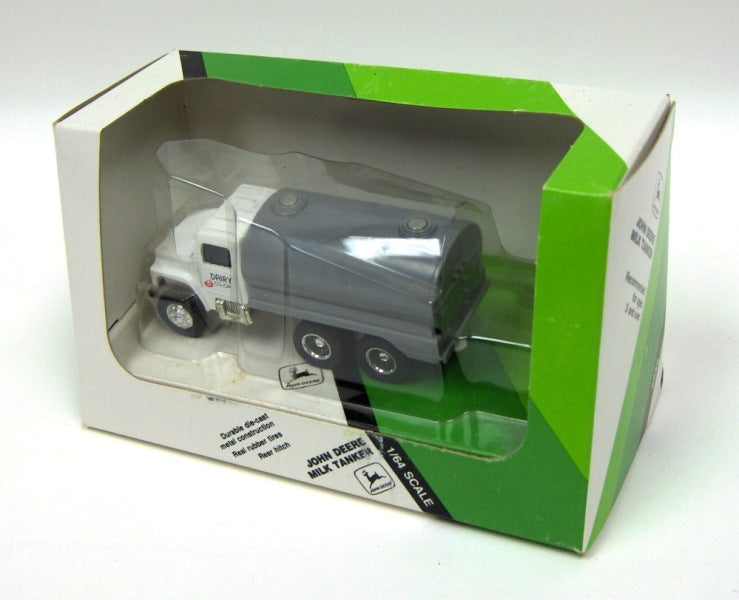 1/64 Dairy Tanker Truck with Tandem Axle, Made in the USA by ERTL