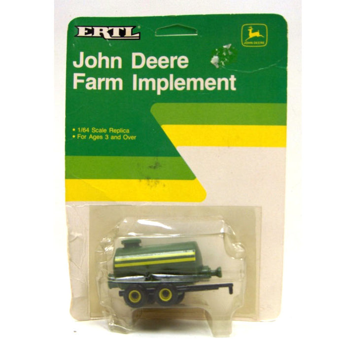 1/64 John Deere Plastic Tank Liquid Spreader with Die-cast Frame