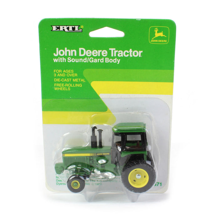 1/64 John Deere Tractor with Sound Gard Body & Long Nose (No Model #)