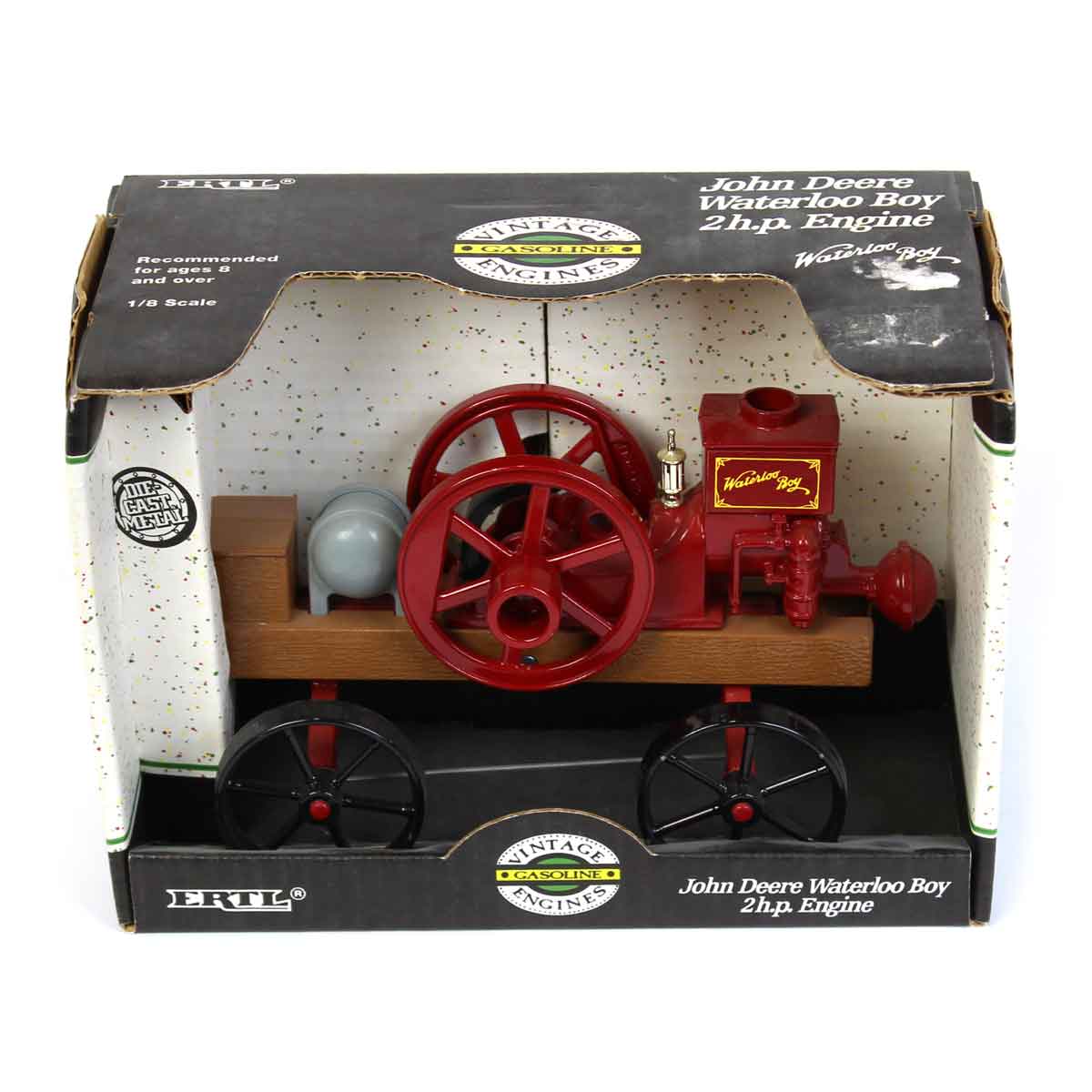 1/8 John Deere Waterloo Boy 2 H.P. Vintage Gas Engine by ERTL